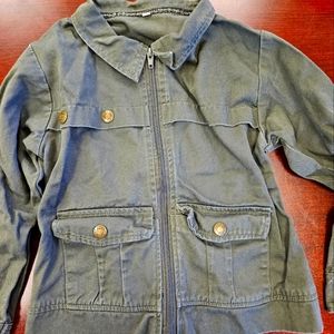 Olive Green Just U Jacket Size 4